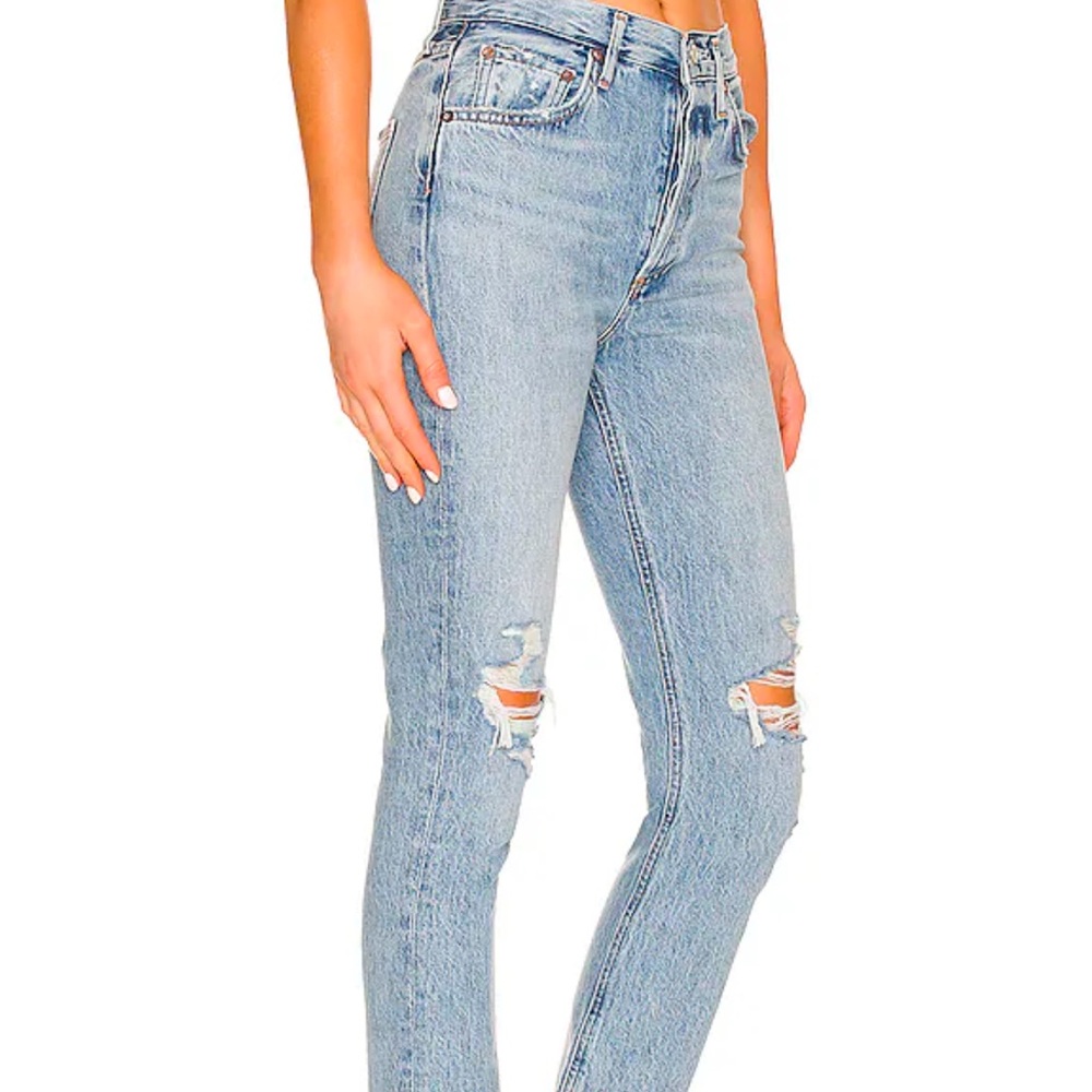 Agolde Riley High Rise Straight jeans - Picture 2 of 5